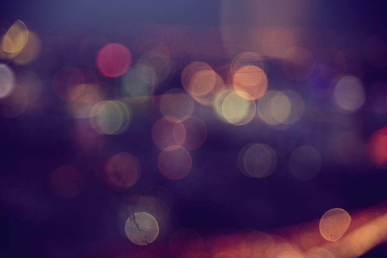 Stunning Blurred Light Abstract